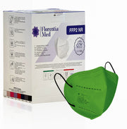 Mascherine FFP2 VERDI MADE IN ITALY Certificate CE Categoria DPI: III, conformi EN 149:2001 + A1:2009. Confezionate e sigillate singolarmente