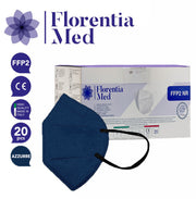 FFP2 AZZURRE MADE IN ITALY Certificate CE Categoria DPI: III, conformi EN 149:2001 + A1:2009. Confezionate e sigillate singolarmente