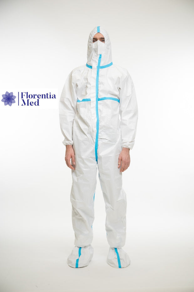 Tuta sterile di protezione con fasce nastrate- FlorentiaMed