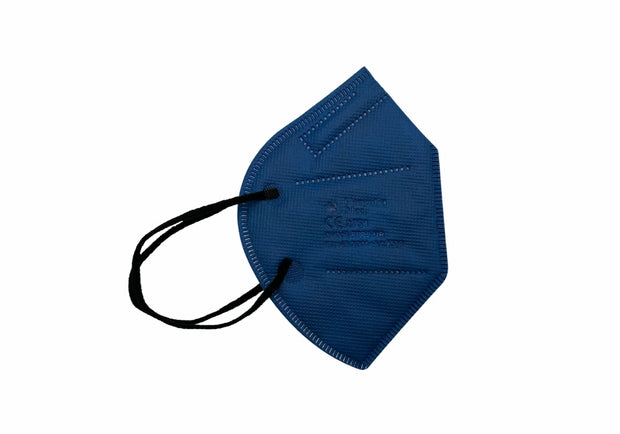 FFP2 AZZURRE MADE IN ITALY Certificate CE Categoria DPI: III, conformi EN 149:2001 + A1:2009. Confezionate e sigillate singolarmente