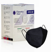 Mascherine FFP2 BLU NAVY MADE IN ITALY Certificate CE Categoria DPI: III, conformi EN 149:2001 + A1:2009. Confezionate e sigillate singolarmente